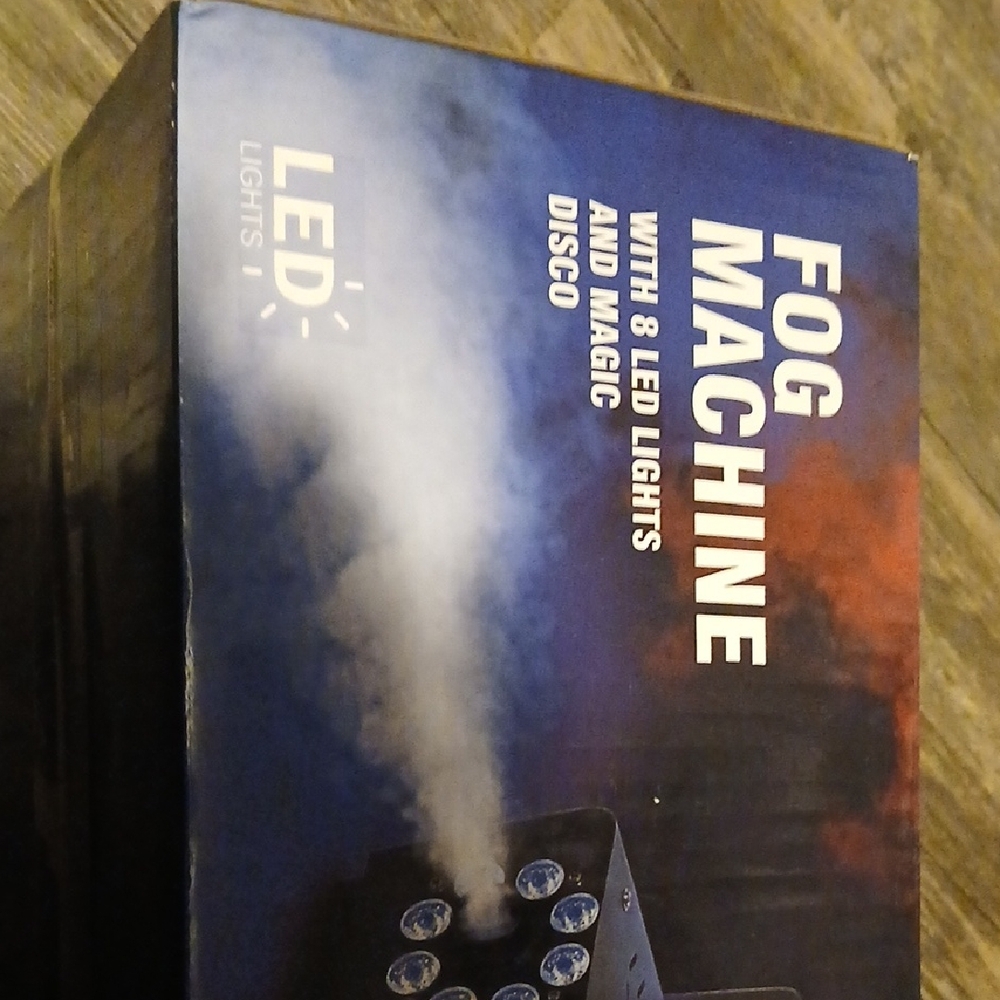 Dynamic Fog Machine with LED Lights